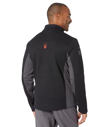 Spyder Mens Bandit Wengen Full Zip Sweater2