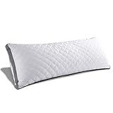 Oubonun Premium Adjustable Loft Quilted Body Pillows - Firm and Fluffy - Quality Plush - Down Alternative - Head Support Pillow - 21'x54'