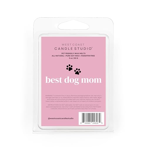Image of Pet Safe Wax Melts for Dogs | Non Toxic Soy Wax Melts | Natural, Paraffin-Free, Clean Burning | Odor Eliminating Wax Cubes | Best Dog Mom