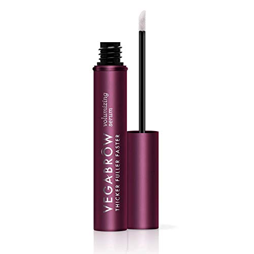 VEGAMOUR Vegabrow Eyebrow Volumizing Serum - Natural Hormone-free Vegan Plant Based Cruelty-free Brow Enhancing and Thickening Formula Boosts Healthy Growth