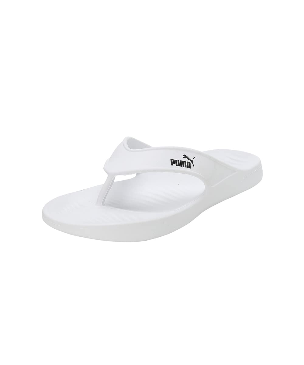 Puma Unisex-Adult Aqua Flip White-Black Slipper - 8UK (39503604) (B0BVMG1WBW) Amazon Price History, Amazon Price Tracker