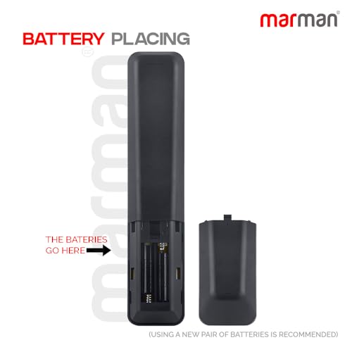 Image of marman Compatible with Panasonic TV Remote Control Original Suitable for 4K LCD UHD OLED TV Infrared Non Voice Command with Streaming Apps - No Programming Needed
