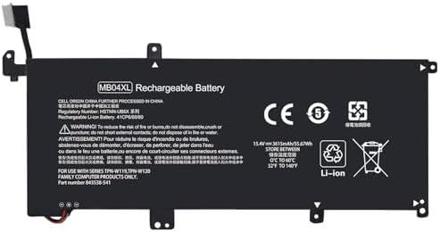 MB04XL Laptop Battery for HP Envy X360 M6/15 M6-AQ M6-AR 15-AQ 15-AR Convertible PC M6-AQ000 M6-AQ105DX M6-AQ003DX M6-AQ103DX M6-AR004DX 15-AQ005NA AQ105DX AQ101NG AQ015NR AQ273CL AQ173CL 15t-AQ200
