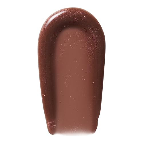 Image of e.l.f. Lip Plumping Gloss, High-Shine Sheer Color, Hydrates & Creates Fuller Lips With Vitamin E, Vegan & Cruelty-Free, Chocolate Glaze, 0.09 Fl Oz