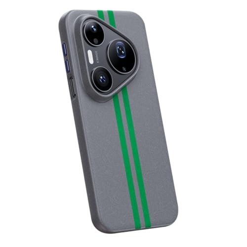 Coque induction Huawei Pura 90 Pro étui magnétique de protection antichoc et anti-trace vert