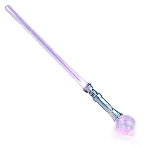 Flashing Panda Multicolor Flashing LED Sword with Prismatic Sphere Handle