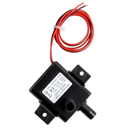 Shurhome Wasserkühlpumpen mit bürstenlosem Motor für Computersysteme, geräuschlos, geräuschlos, Kühlpumpen mit effizientem Wärmeableitungsdesign