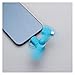 Imagen de SMTYXS 3 en 1 Mini ventilador USB portátil Enfriador de teléfono móvil Ventilador creativo Micro Viento Fuerte