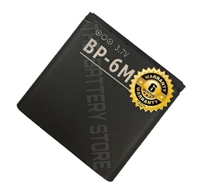 Image of THE BATTERY STORE Original BP-6M Battery for Nokia 6233 6280 6288 9300 N73 N93 3250 9300 9300i Battery with 6 Month Warranty***(NN129)