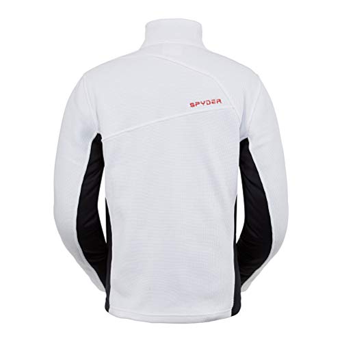 Image of Spyder mens Bandit 1 /2 Zip Fleece Ski Mid Layer Sweater Jacket