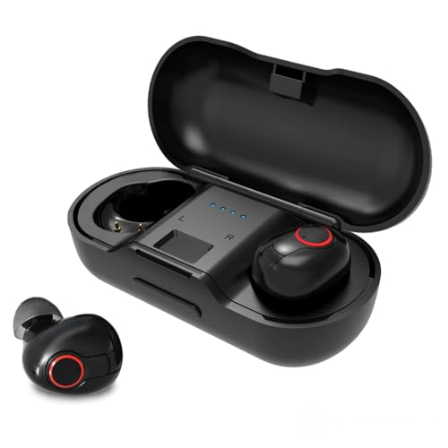 iKURL Wireless Earbuds Bluetooth 5.0 Earphones 20h Playtime Enhanced Bass IPX5 Sweatproof True Wireless Stereo Headphones with Built-in Mic and Charging Case iKURL Wireless Earbuds Bluetooth 5.0 Earphones 20h Playtime Enhanced Bass IPX5 Sweatproof True Wireless Stereo Headphones with Built-in Mic and Charging Case