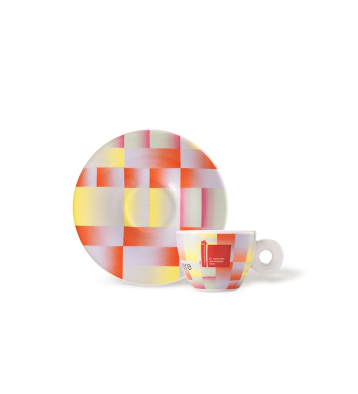 illy UNA TAZZINA DA CAFFÈ ESPRESSO CON PIATTINO - BIENNALE ARTE 2024