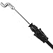 Podoy 158152 Lawn Mower Throttle Cable Compatible with Husqvarna Poulan Pro AYP Craftsman Weed Eater Walk-Behind Lawn Mower, 582991501 532158152 Engine Zone Control Cable Replacement