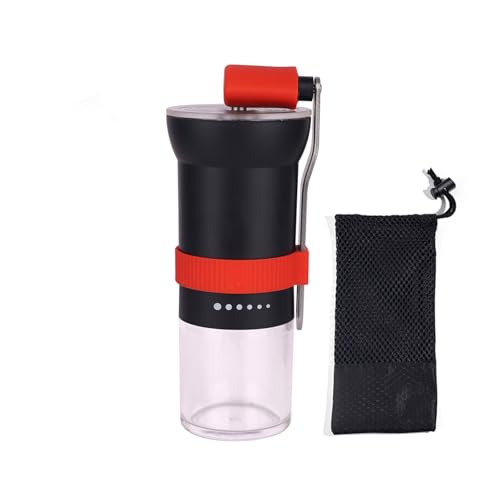 Molinillo de café manual multiusos portátil con molino cerámico ajustable para casa 2