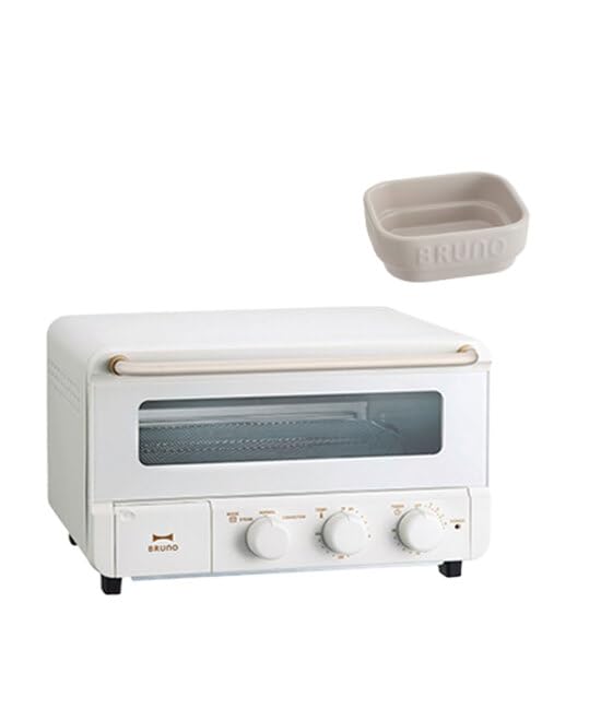 BOE067-GRG ブルーノトースター Amazon | BRUNO ブルーノトースター (WH) クッカーS (GRG) セット 4枚