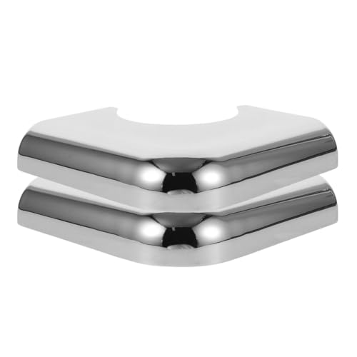 Accessoire d'angle de table de billard en fer argenté, lot de 2 pièces de protection