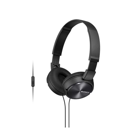 Sony MDR-ZX310APB - Auriculares de diadema cerrados (con micrófono, control remoto integrado), negro