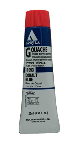ホルベイン アクリリックガッシュ コバルトブルー D093 20ml 007093