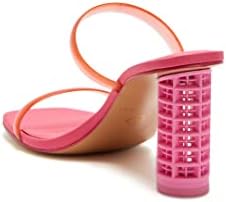 Katy Perry Women's The Curlie Sandal Heeled, Curler Pink, 11 | Image 2