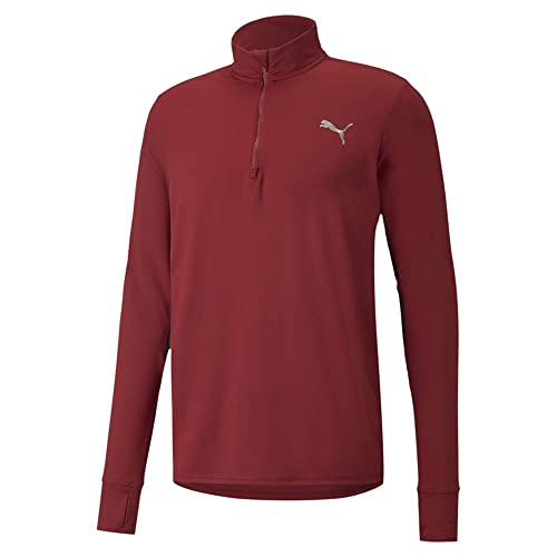 PUMA Run Favorite 1/4 Zip Maglietta a Maniche