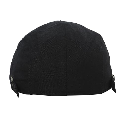 Image of FabSeasons Cotton Ivy Flat Golf Cap - Classic Newsboy Gatsby Hat for Men