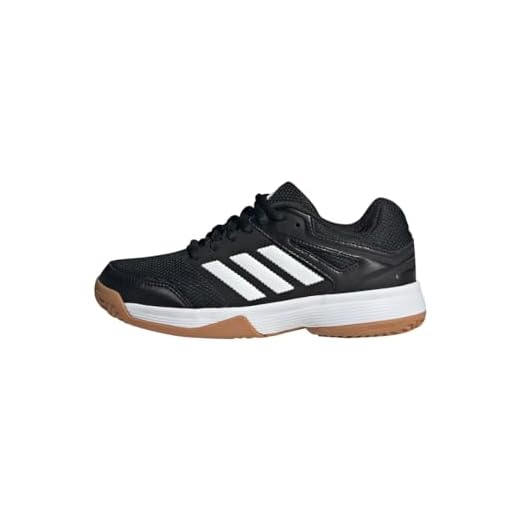 adidas Unisex Kinder Speedcourt Indoor Shoes Kids, Core Black / Cloud White / Gum, 36 EU