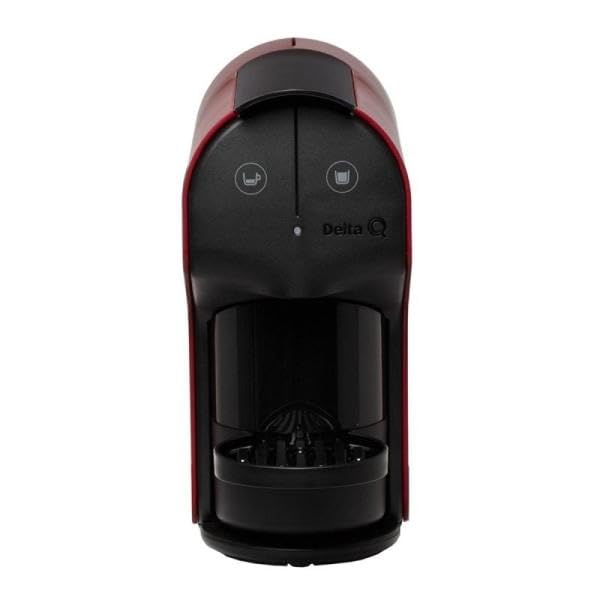 DELTA Cafetera de Cápsulas Quick- Roja