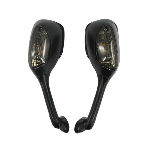 Espejo Retrovisor Motocicleta Con Luz Señal Giro para Suzuki GSXR 600 750 SV1000 S