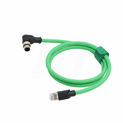Cable Ethernet M12 a RJ45 Cat5e 3 m miniatura 1