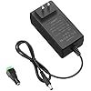 ALITOVE 24V DC Power Supply 2.5A 60W 24 Volt Transformer AC Adapter 4.92Ft 2500mA 2A AC to DC Converter with 5.5 x 2.5mm Tip for LED Lights Routers Printer SoundBar Electronic LCD Monitor