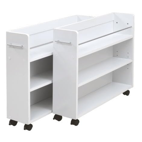 Amazon｜押入れ 収納 ラック 本棚 2個セット 幅19.5 奥行78 .5