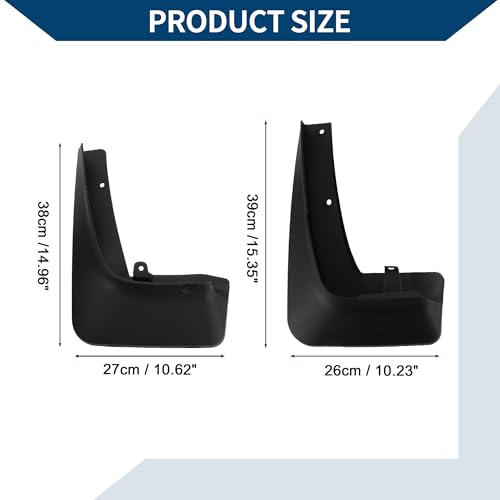 Image of Mud Flaps Splash Guards W /Mount Accessories for BMW X5 M(Sport) 2014-2018 Front and Rear Mud Guards 1 Set