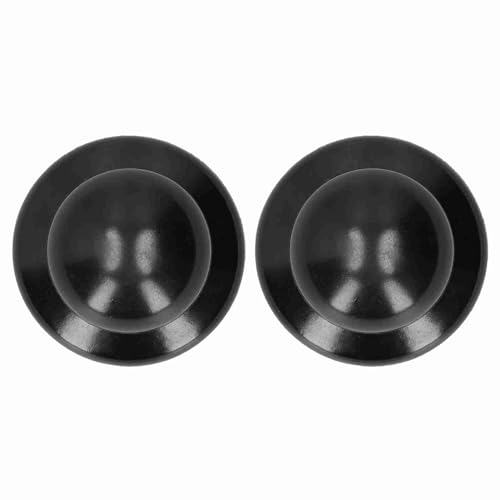 FTVOGUE Bouton Universel de Couvercle de Casserole 2 Pièces, Plastique Phénolique Résistant aux Hautes Températures, Accessoire d'ustensile de Cuisine Facile à Installer pour Couvercles de Casserole