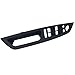 Jaronx for BMW X5/X6 Driver Side Door Handle,Window Switch Door Armrest Panel Pull Strap Trim Cover for BMW X5 2008-2013 and BMW X6 2008-2014 (Black)