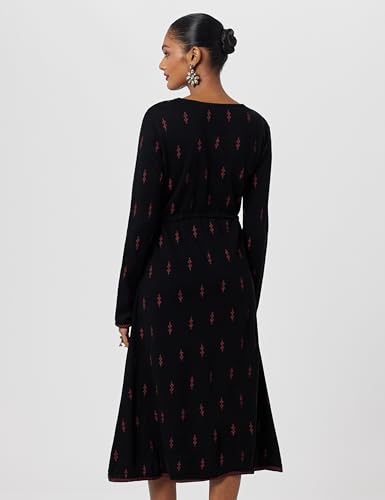 Image of Rangriti Black Acrylic Dress