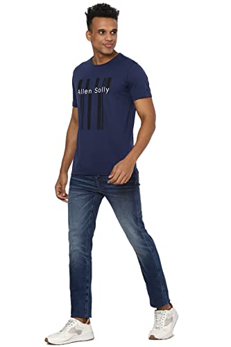 Image of Allen Solly Men's 100% Cotton Regular Fit T-Shirt