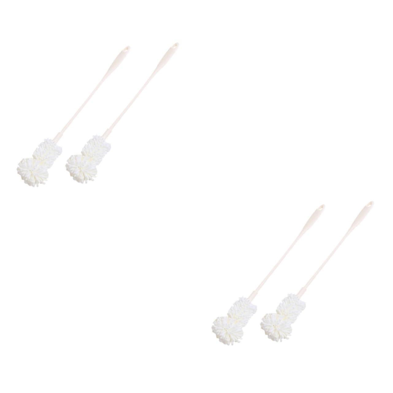 PACKOVE 2 Series Cepillo para Biberones Limpiador De Biberones Esponja para Cepillo para Limpiar Vasos para Fregar Esponjas De Limpieza 2 Piezas*2
