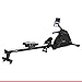 HAMMER Rudergerät Cobra XTR Plus II für zu Hause – Rudermaschine mit innovativem Trainingscomputer, Smartphone-/Tablethalterung, bis 130 kg Nutzergewicht, 232 x 55 x 75 cm, Schwarz, 4532