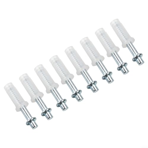 Kit de Herrajes para Puertas Bifold, 8 Piezas Pivot Superior para Puertas de Clóset, Repuestos de Acero y Nylon, para Puertas de Hasta 1-3/8 Pulgadas de Espesor, Mecanismo de Rotación Suave miniatura 3