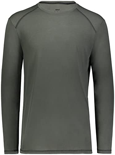 Augusta Sportswear Boys' Youth Super Soft-Spun Poly Long Sleeve Tee2