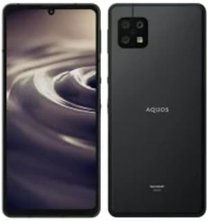 AQUOS sense6s SH-RM19S ブラック SIMロック解除済みBlack
