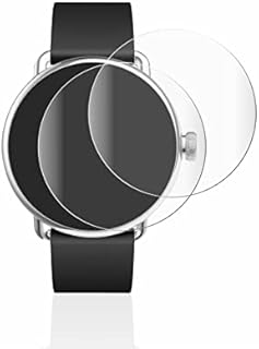 BROTECT 2x Full-Cover Schutzfolie kompatibel mit Withings ScanWatch (42 mm) Full-Screen Displayschutz-Folie [3D Curved, Kristall-Klar]