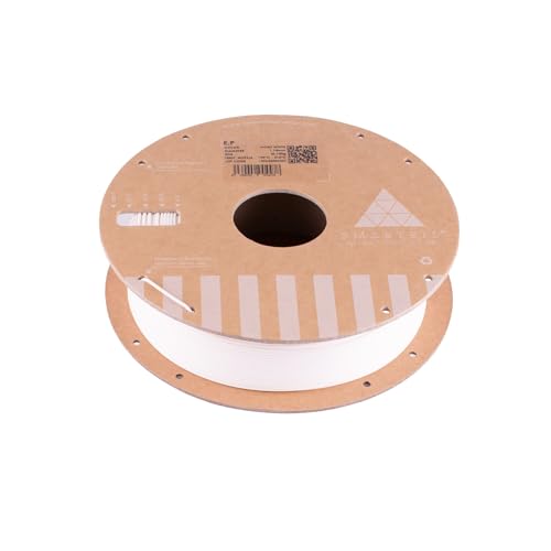 SMARTFIL PLA EP. Filamento impresión 3D | Fácil lijado | Peso: M (750g) | Diámetro: 1.75 mm | Peso: 750g | Diámetro: 1.75 mm | Color: Ivory White