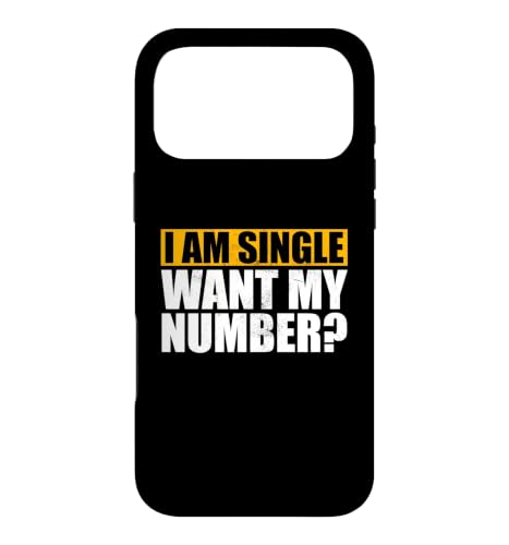 I'am Available Funny Pick-up Line for Women Men My Number �X�}�z�P�[�X iPhone 17 Pro Max �p