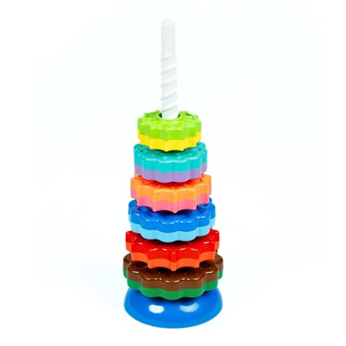 UATOYS Activity Toys For 5+ Year Old Premium Spinning Tower 2 Years Baby Activities Toys Child Toys 2-5 Years Spinning Tower Toy For 1+ Years, Multicolor (B0CV7NR5GP) Amazon Price History, Amazon Price Tracker