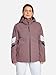 Ziener Damen TARAINA-Z Ski-Jacke/Snowboard-Jacke | atmungsaktiv, wasserdicht, dusty violet, 38