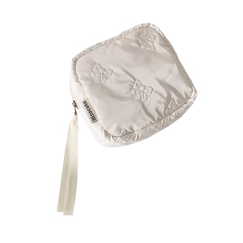 折りたたみちょう結び収納袋多目的トイレタリー毎日の必需品 & 旅行アクセサリー生地化粧ポーチ