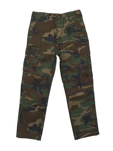 Brandit Kids US Ranger Pants, color: woodland, size: M 134