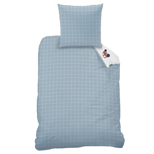 Parure de lit enfant 100% coton housse couette 140x200 ferme