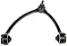 Dorman 520-459 Front Driver Side Upper Suspension Control Arm and Ball Joint Assembly Compatible with Select Lexus Models